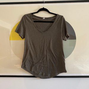 Olive green tee